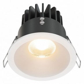 Встраиваемый светильник Maytoni Zoom DL034-01-12W2.7K-W в Тобольске - tobolsk.ok-mebel.com | фото