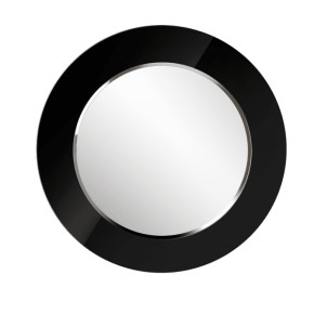 Зеркало круглое черный (РМ/02) в Тобольске - tobolsk.ok-mebel.com | фото